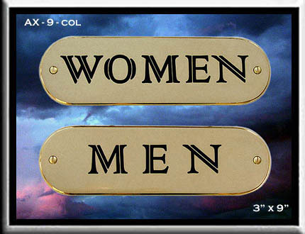Orthographic Engraving Company: Custom Brass Plaques