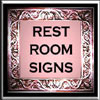Rest Room Signs